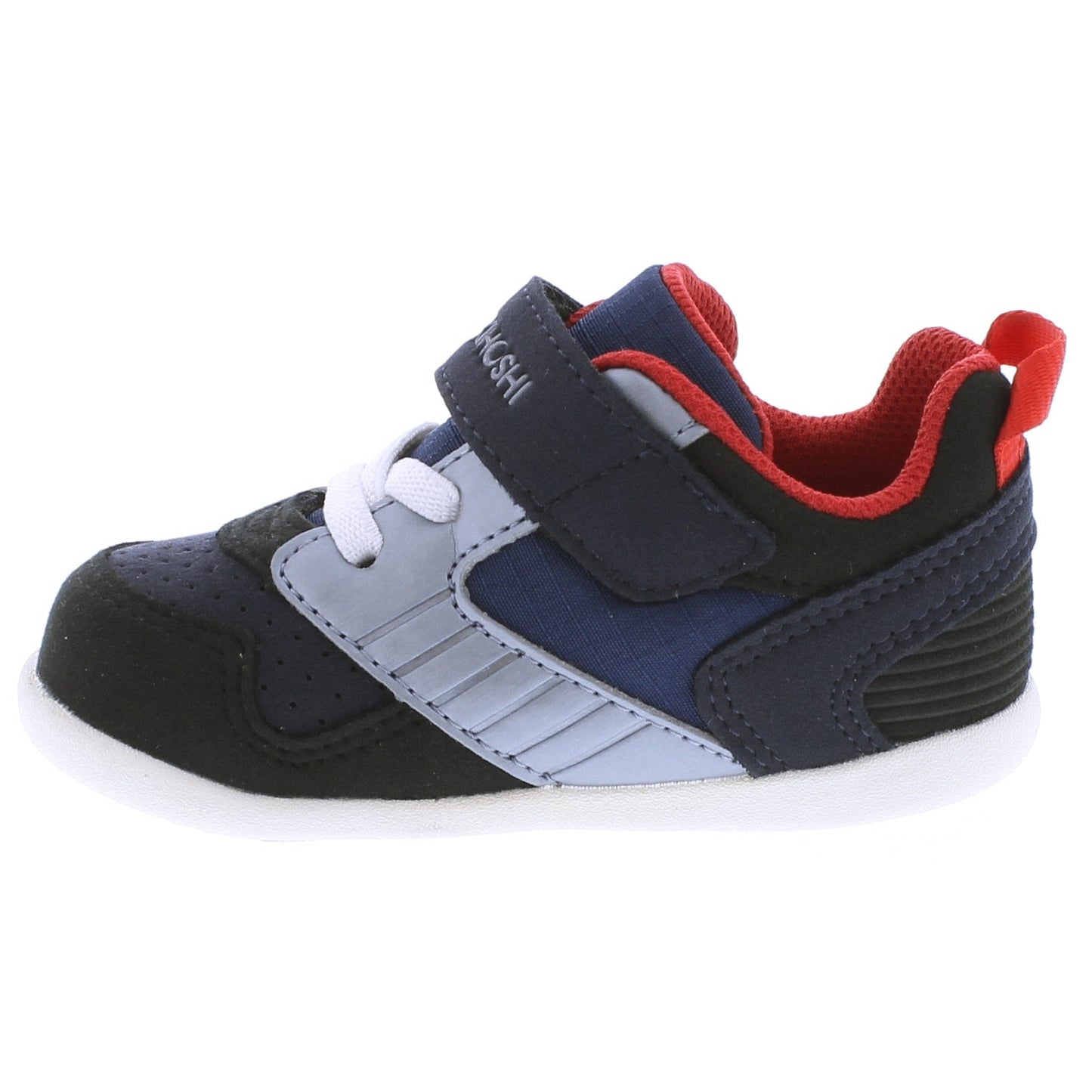 Black/Navy Racer Sneaker (Baby)