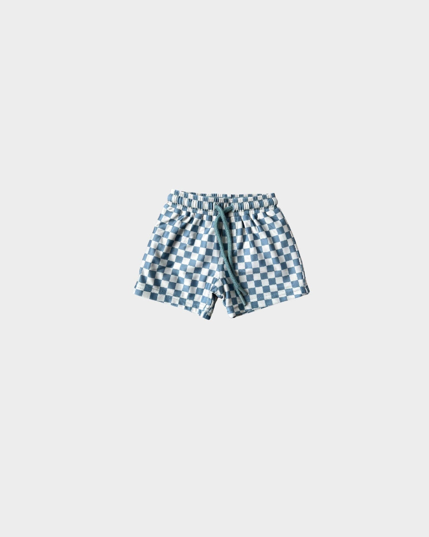 Blue Checkered Swim Trunks 140 BOYS APPAREL 2-8 Baby Sprouts 2T 