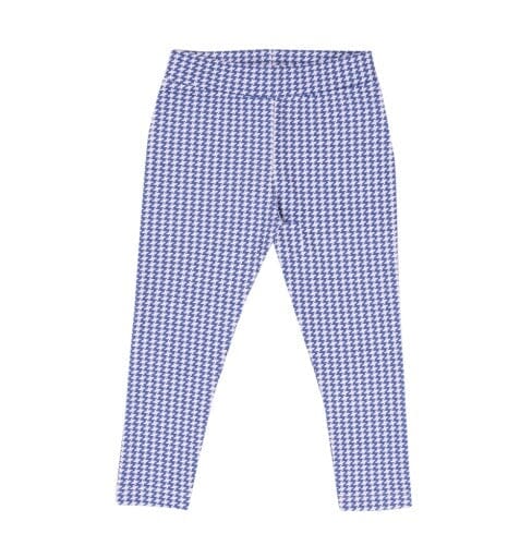 Blue Houndstooth Legging 150 GIRLS APPAREL 2-8 EMC 2 