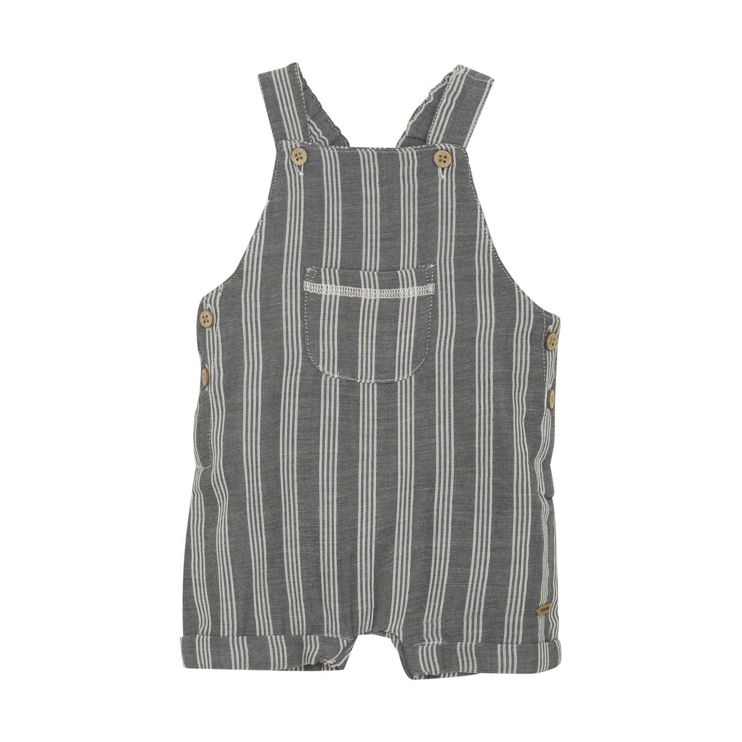 Blue Nights Striped Overalls 130 BABY BOYS/NEUTRAL APPAREL Minymo 3m 