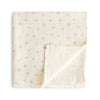Pink Bows Organic Muslin Swaddle