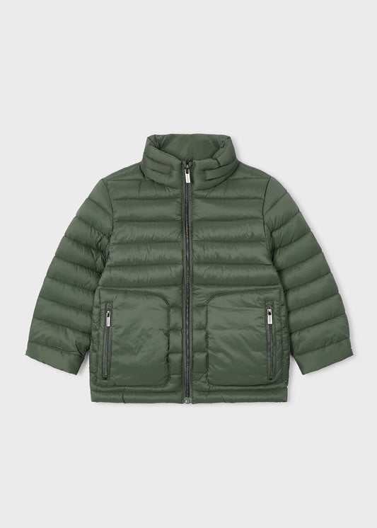 Hunter Green Puffer Coat