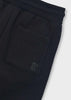 Black Solid Sweatpants