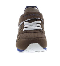 Brown/Tan Racer Sneaker (Child) 110 ACCESSORIES CHILD Tsukihoshi Shoes 