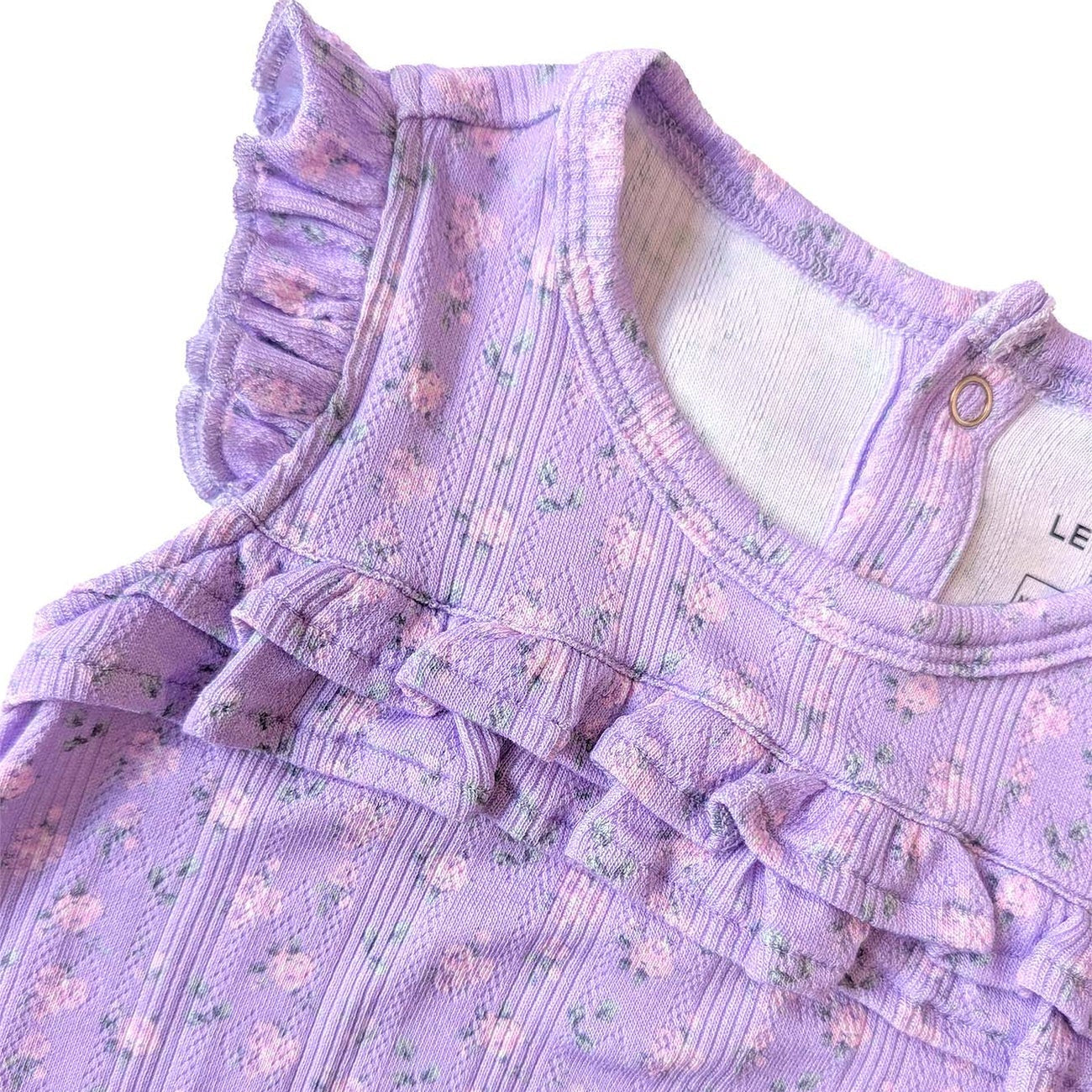 Lila Bubble Romper
