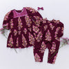 Burgundy Bouquet Kalani Jumper