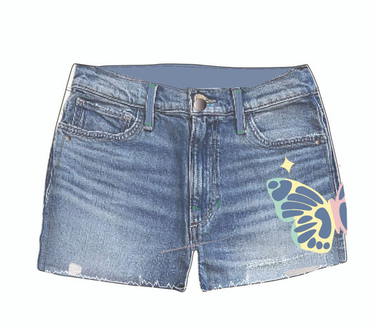 *New Arrival* - Butterfly shorts