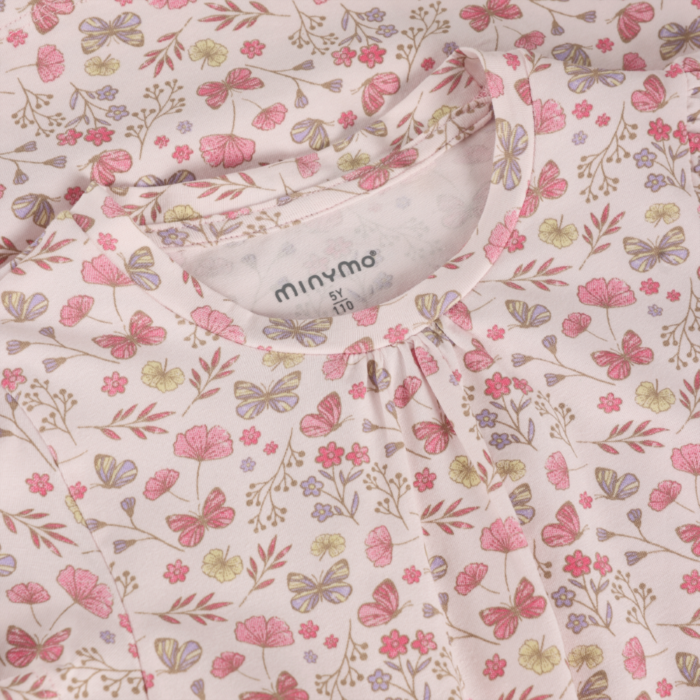 Pink Poppy Butterflies Dress
