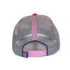 Pink Grey Baby Hat