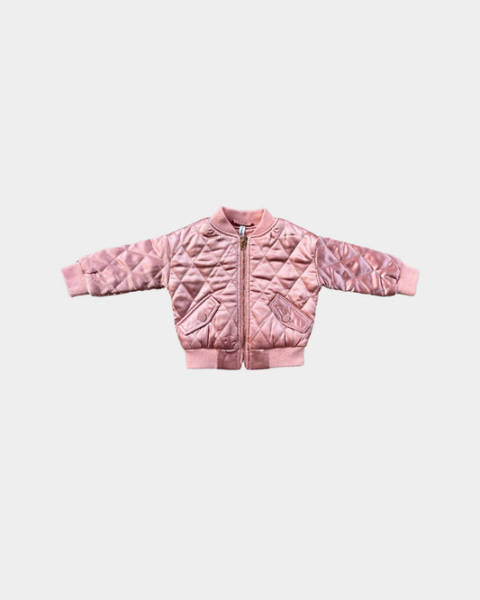 Winter Mauve Bomber Jacket