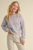 Lilac Open Knit Sweater