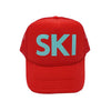 Red Ski Trucker Hat