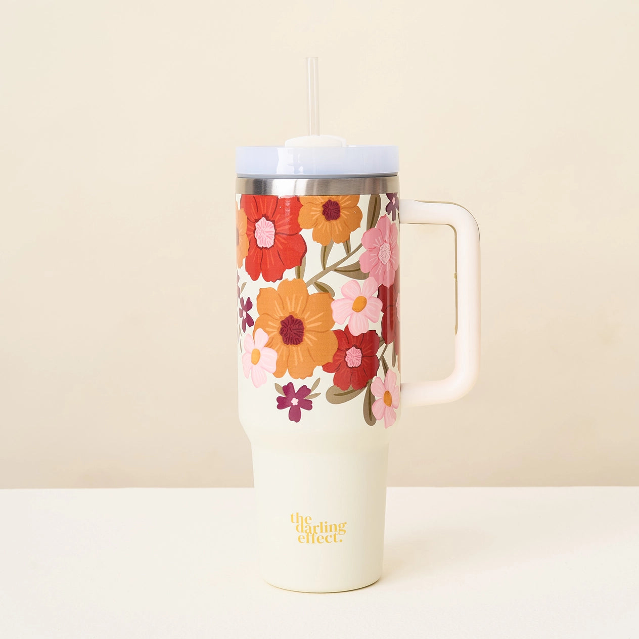 Wildflower Cream Tumbler