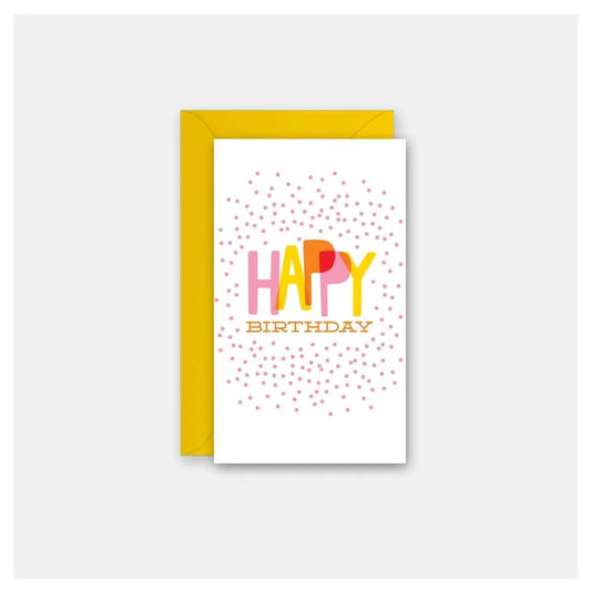 Confetti Birthday Card