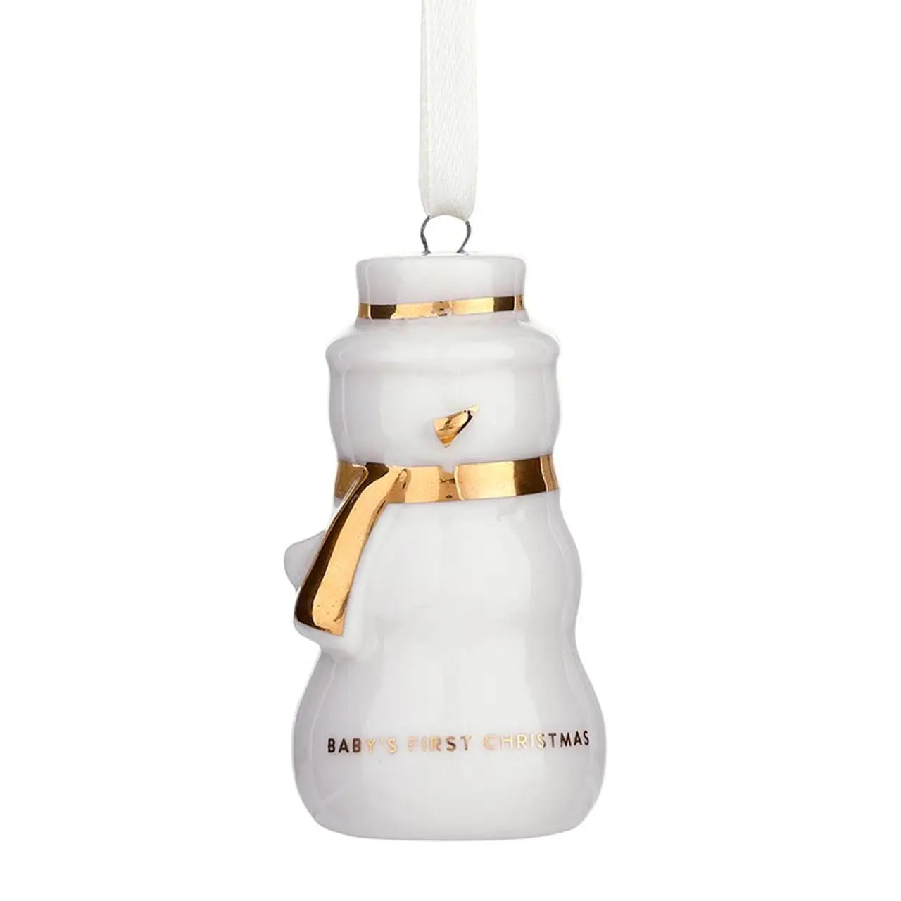 Baby's 1st Xmas Snowman Ornament