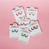 Color Huggies Earrings