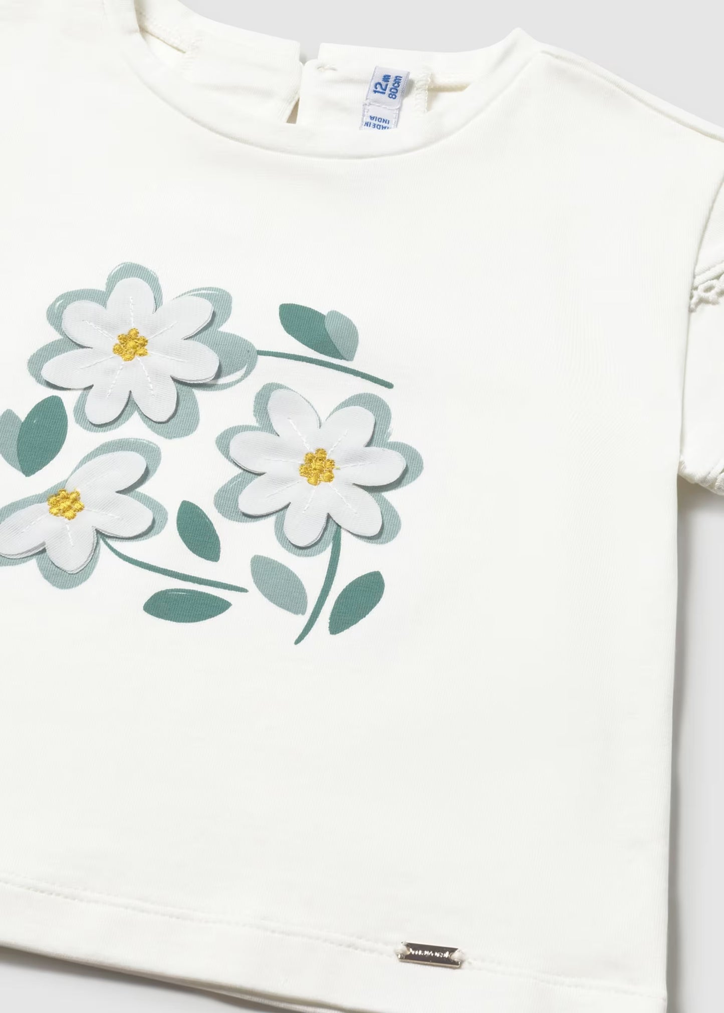 Aqua Daisy Top