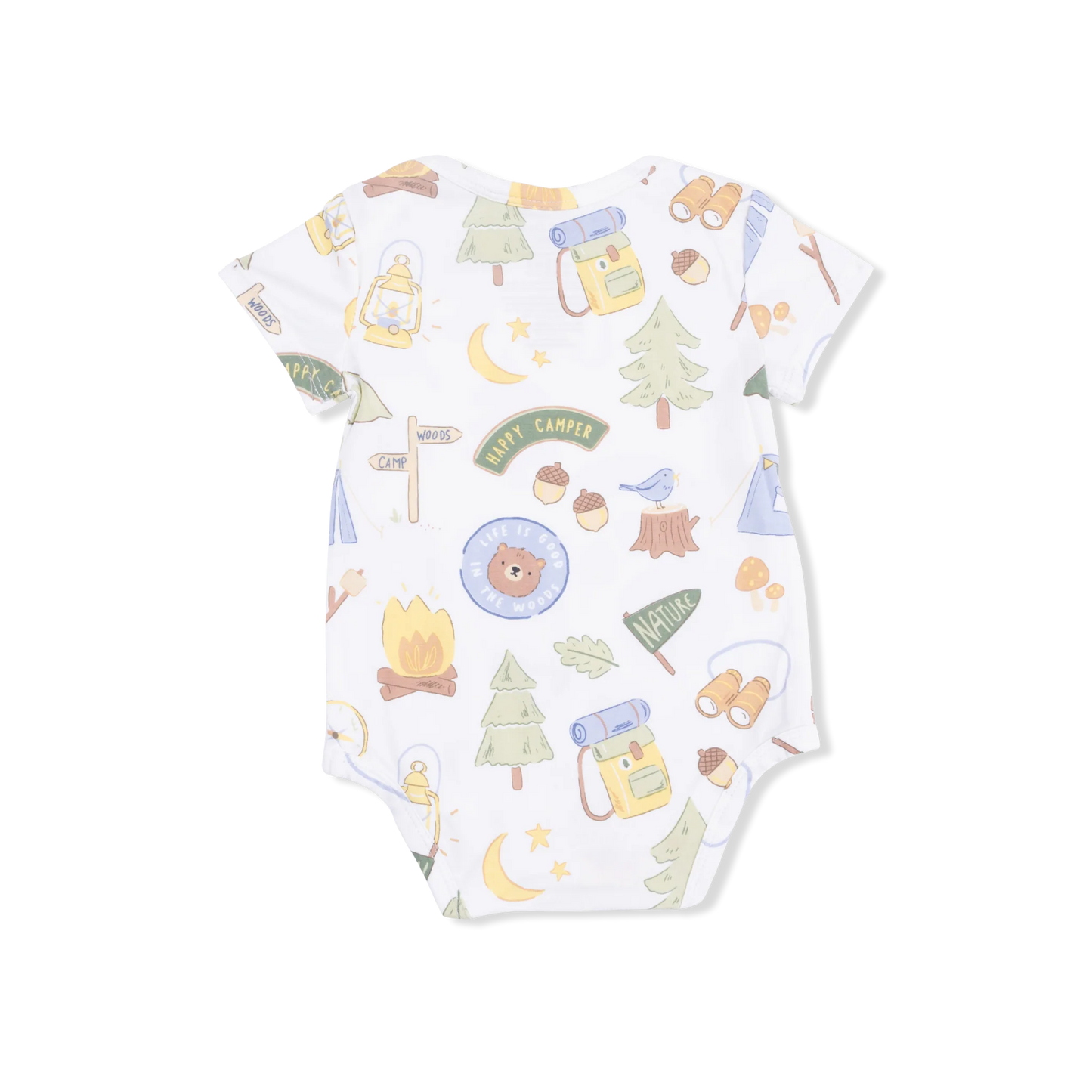 Camping Blue Onesie