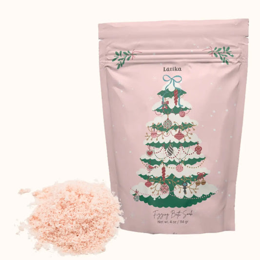 Pink Xmas Tree Bath Soak