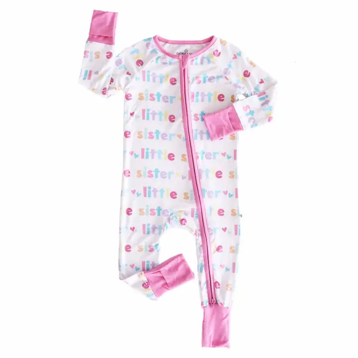 Little Sister Convertible Zip Romper