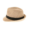 Hemp Fedora Hat