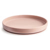 Classic Silicone Suction Plate 180 BABY GEAR Mushie Blush 