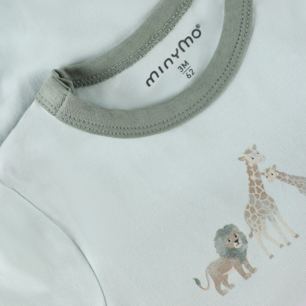 Green Safari Animals Onesie