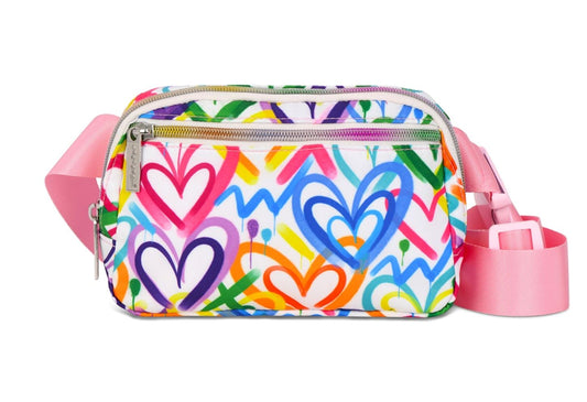 Colorful Hearts Belt Bag 110 ACCESSORIES CHILD Iscream 
