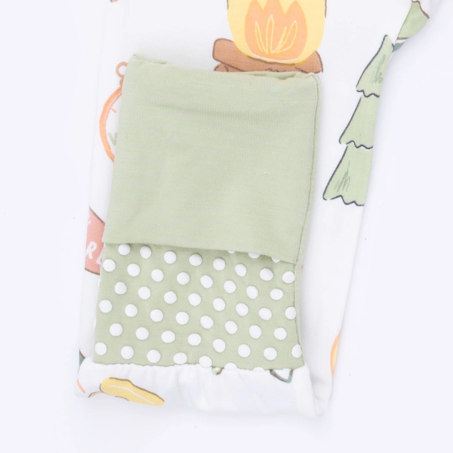 Camping Pink Flip Romper
