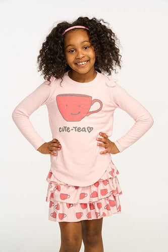 Cute Tea Top 150 GIRLS APPAREL 2-8 Chaser 2 