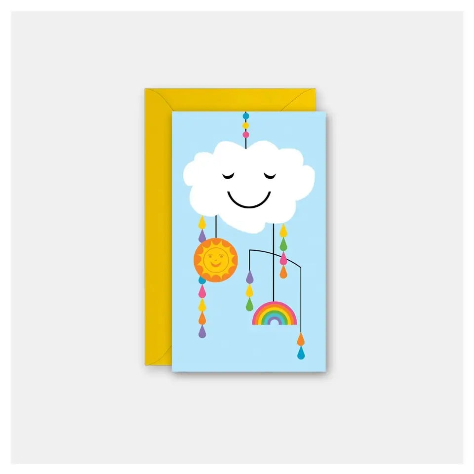 Happy Baby Mobile Card