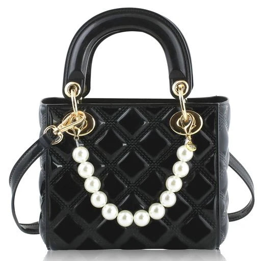 Pearl Black Purse