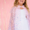 Pink Sequin Cape