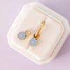 Blue Flower Charms