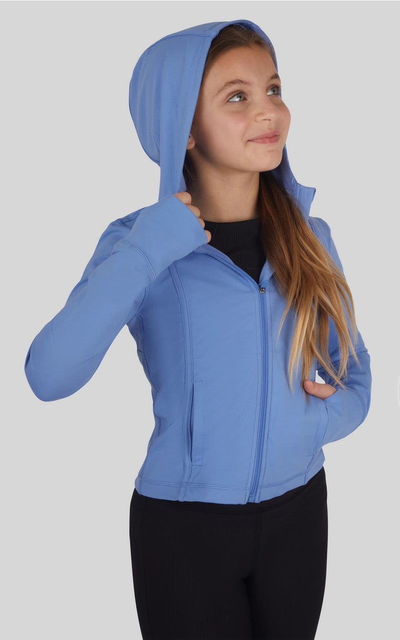 Sky Zip Active Hooded Jacket