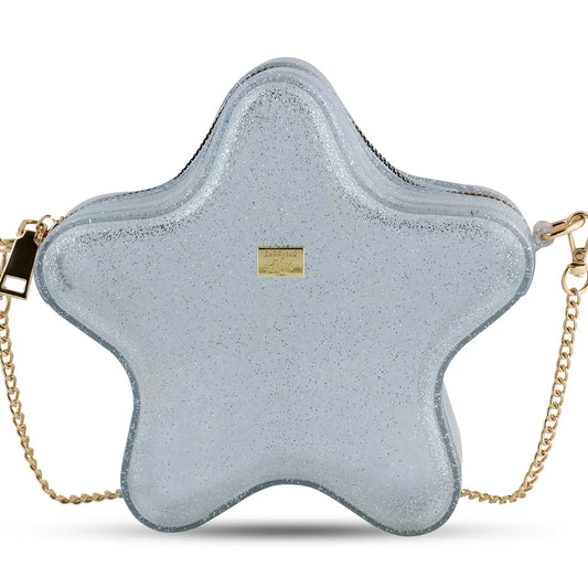 Taylor Silver Sparkle Purse