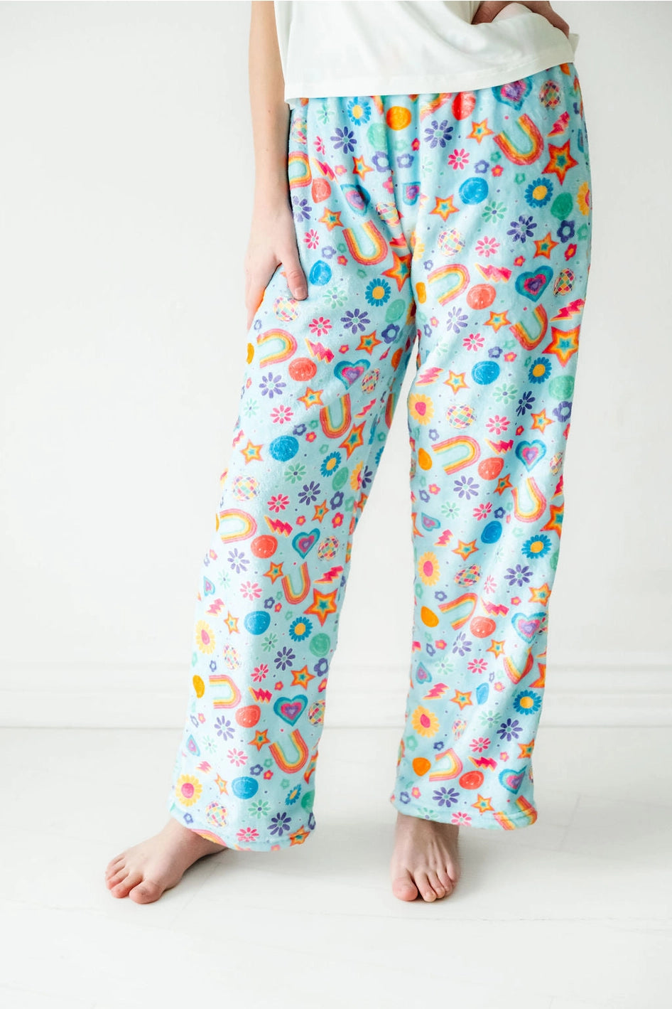 Groovy Smiles Plush Pants