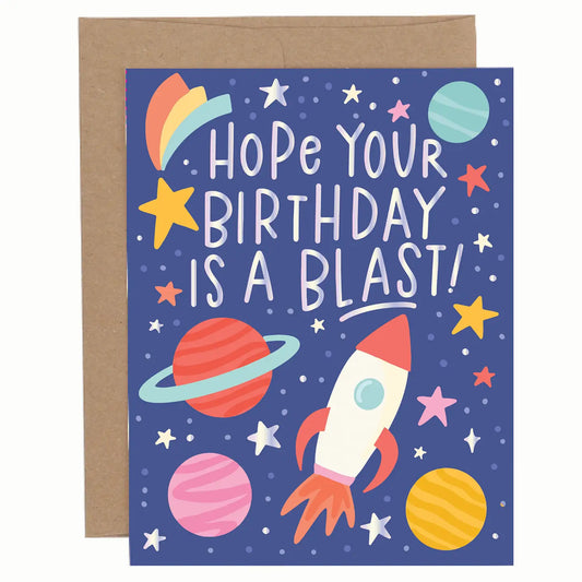 Hope It's a Blast Birthday Card