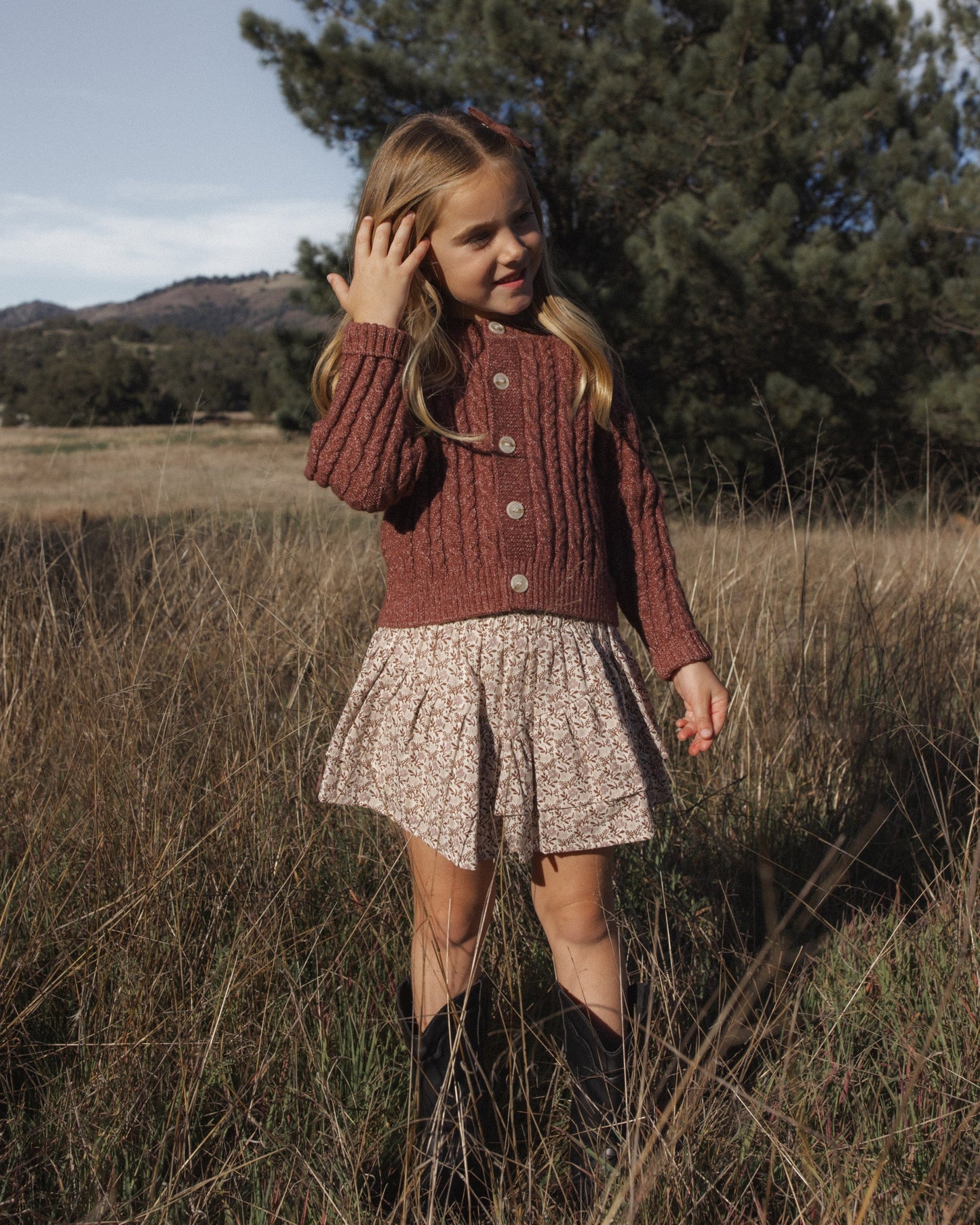 Cheyenne Cardigan Mulberry