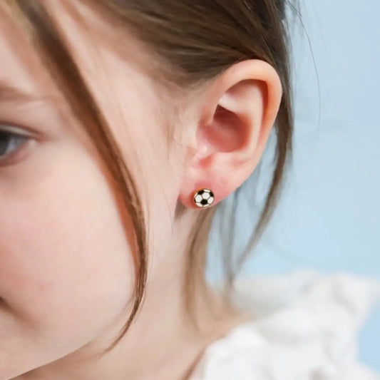 Soccer Ball Earrings