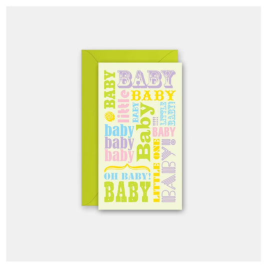 Baby Words Card