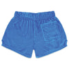 Blue Apres Ski Plush Shorts