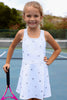 Lavender Heart Tennis Dress