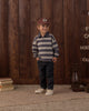 Sage Stripe Rugby Polo