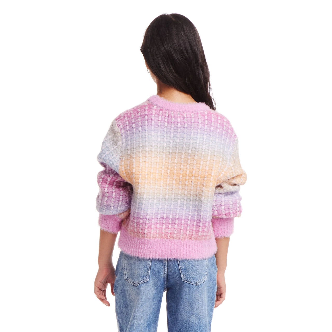 Cropped Multicolor Sweater