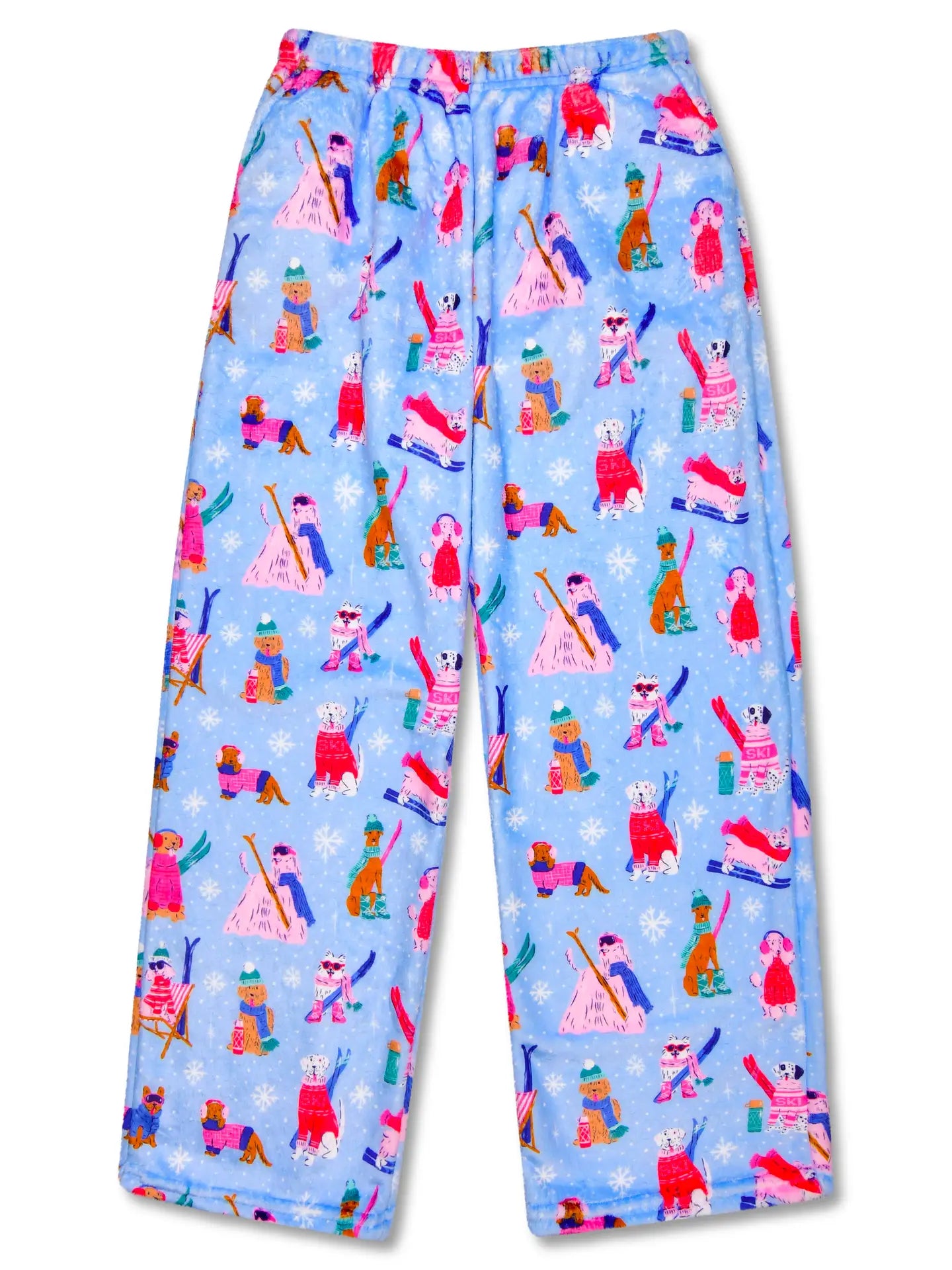 Ski Dogs Plush Pants