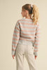 Scallop Stripe Sweater