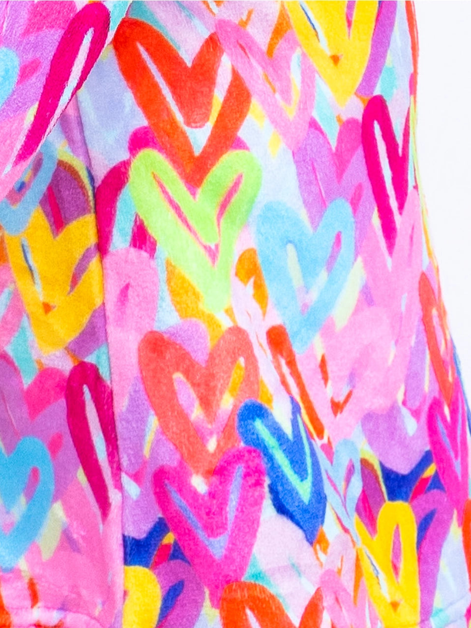 Graffiti Hearts Cozy Pant