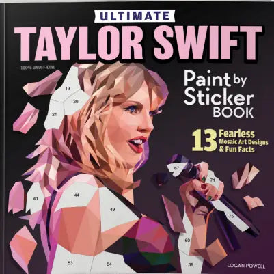 Taylor Swift Sticker Paintings