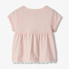 Elephant Eyelet Trim Shorts Set